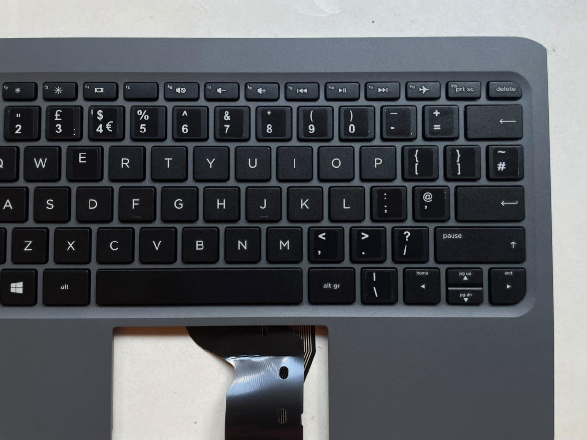 HP Stream 11 Pro G4 EE L02776-031 UK English Keyboard Palmrest With Sticker NEW