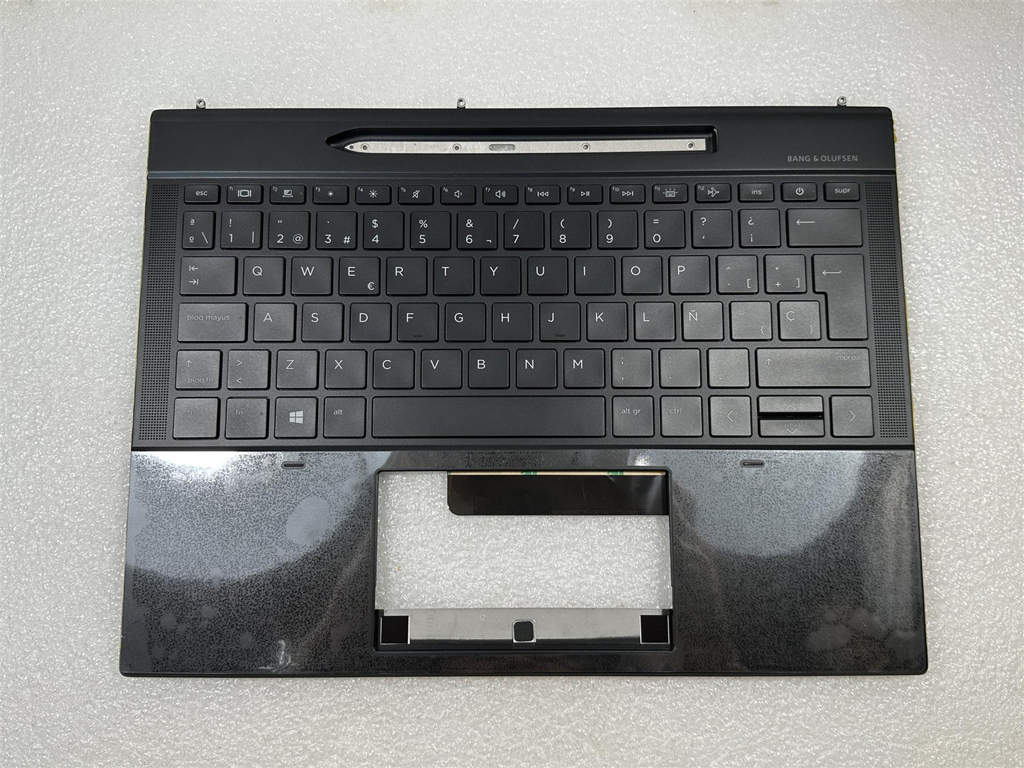 For HP Elite Folio 13.5 inch 2-in-1 M50327-071 Spanish Español Palmrest Keyboard