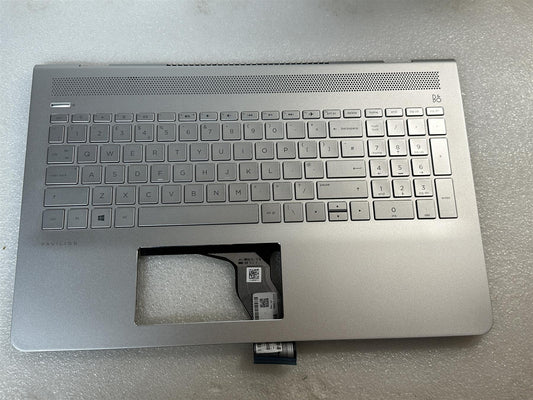 For HP PAVILION 15-CC 15T-CC 928951-031 UK English Palmrest Keyboard Top Cover