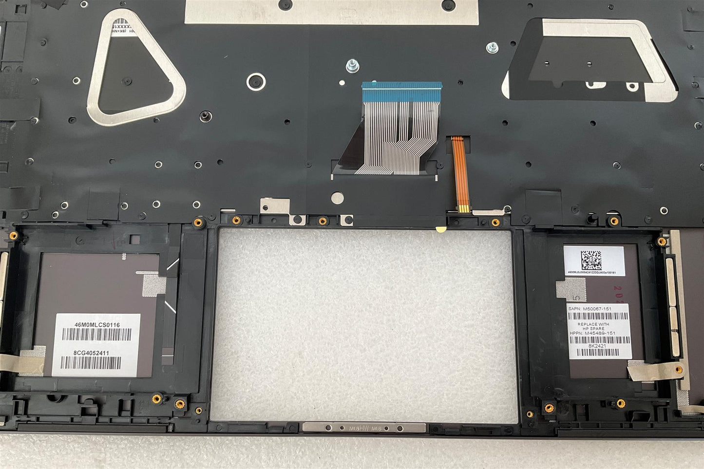 HP ENVY x360 Convert Convertable 15-EU0501sa 4J973EA 15-eu0005na 4J955EA 15-EU M50067-151 M45489-151 Greek Greece Keyboard Palmrest NEW