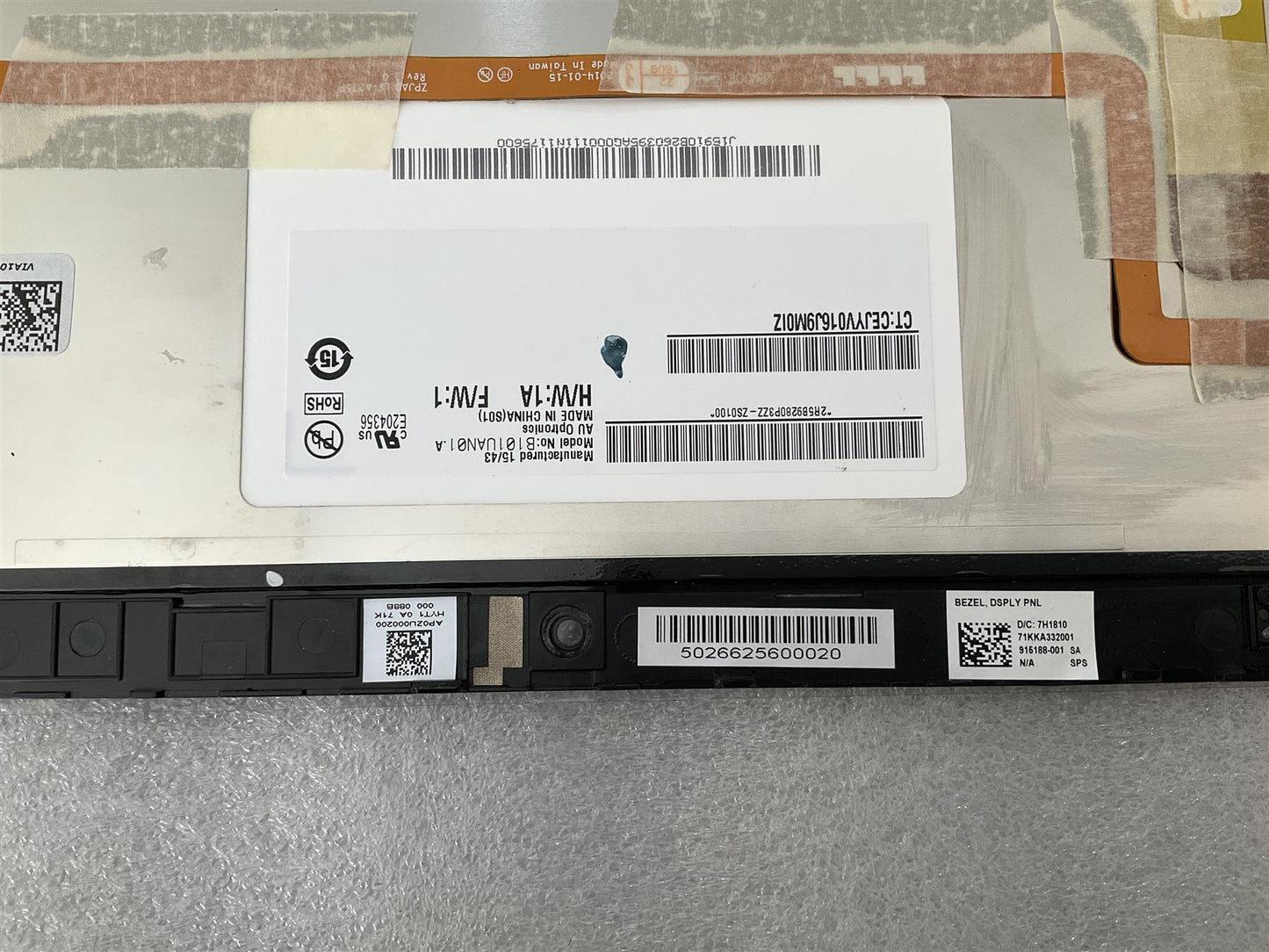 for HP ElitePad 1000 G2 784956-001 10.1 inch WUXGA UWVA Touchscreen Display NEW