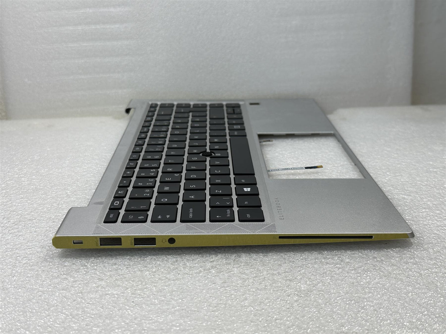 For HP EliteBook 840 Aero G8 M51617-B71 Swedish Palmrest Keyboard Top Cover NEW