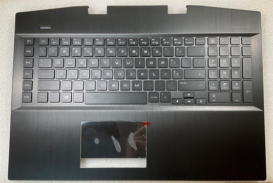HP Omen 17-CB L63808-131 L62863-131 Portuguese Portugal Keyboard Palmrest NEW