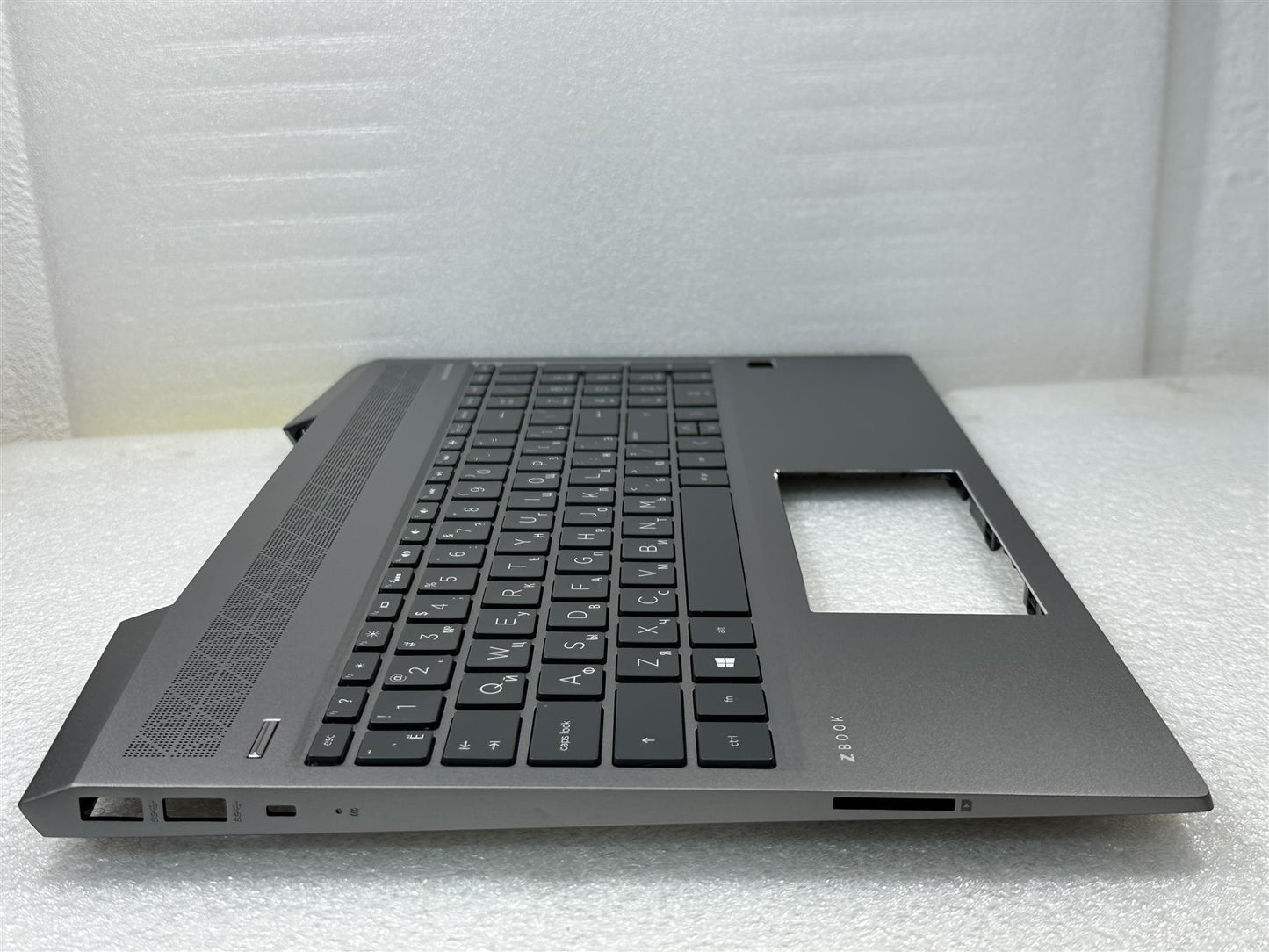 For HP ZBook 15v G5 L25111-251 Russian Russ Palmrest Keyboard Top Cover NEW