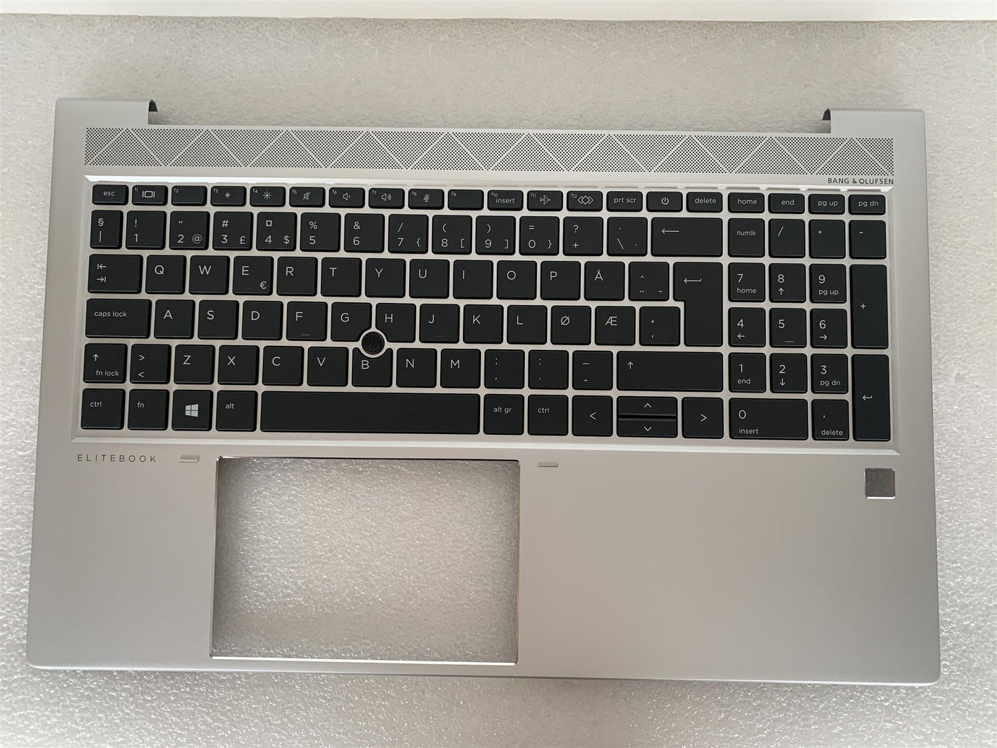 HP EliteBook 850 G7 M07493-091 M21677-091 Norwegian Keyboard Norway Norse Palmrest NEW