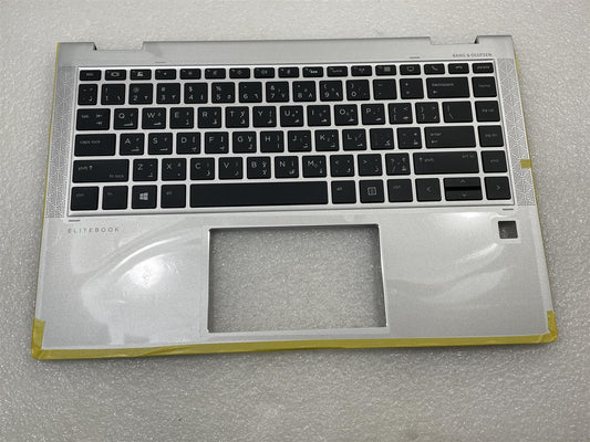 For HP EliteBook x360 1040 G5 L41041-171 Arabic Arabia Palmrest Keyboard NEW