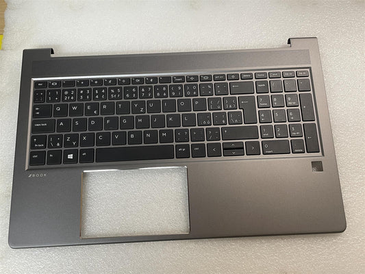 For HP ZBook Power G7 G8 M26113-FL1 Czech Slovakia Palmrest Keyboard Top Cover