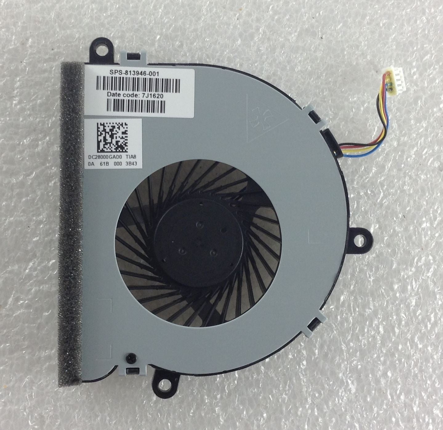 HP 250 G6 ile ayni FAN  -  HP 255 G4 N0Z75EA ABU CPU Processor Fan Cooler Cooling 813946-001 7J1620 NEW