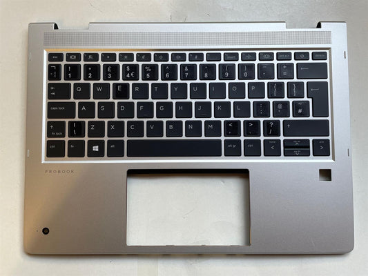 for HP ProBook x360 435 G7 M03445-031 M03449-031 ( Sending M03449-031 NOT backlit ) English UK Keyboard Palmrest STICKER