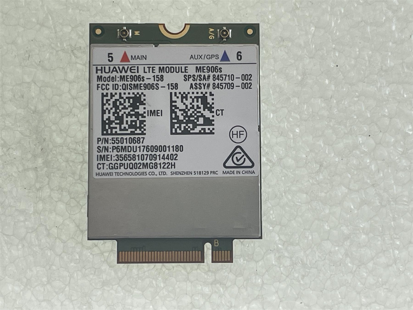 HP L04413-855 HUAWEI LTE Module ME906s 845710-002 845709-002 WWAN M.2 Card NEW