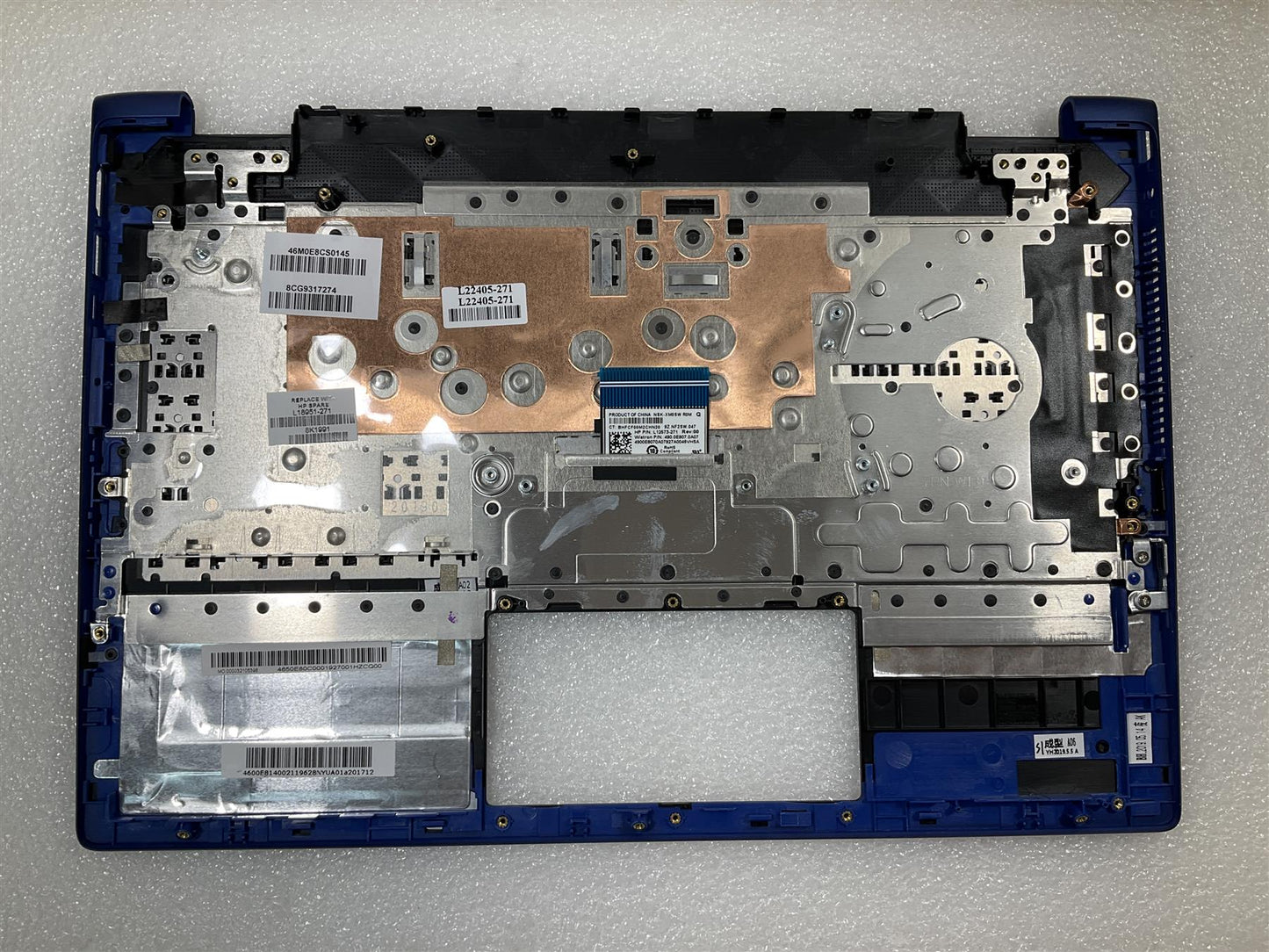 HP Pavilion 14-CD 14-DD L22405-271 L18951-271 Romanian Romen Keyboard Palmrest
