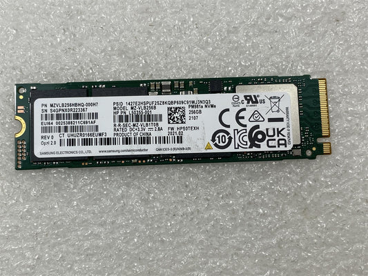 For HP L17850-001 Samsung MZVLB256HBHQ Solid State Drive SSD 256GB M.2 NVMe NEW