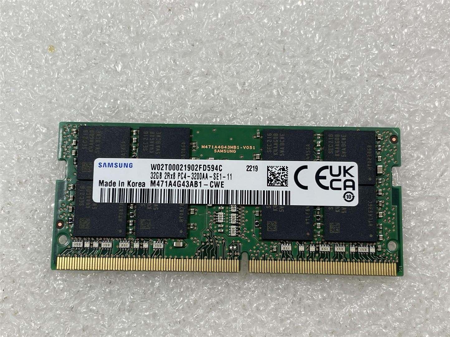 For HP M14369-001 Samsung RAM Memory 32GB DDR4 3200AA PC4 M471A4G43AB1-CWE NEW