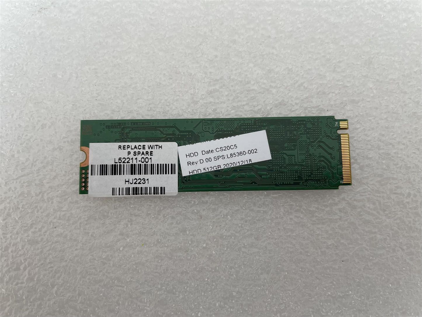 HP L52211-001 SK Hynix PC601 M.2 NVMe HFS512GD9TNG SSD Solid State Drive NEW