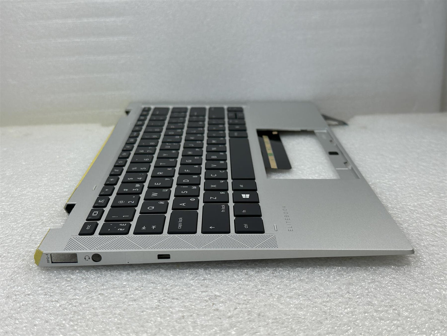 For HP EliteBook x360 1030 G8 M45820-BD1 Ukrainian Palmrest Keyboard Top Cover