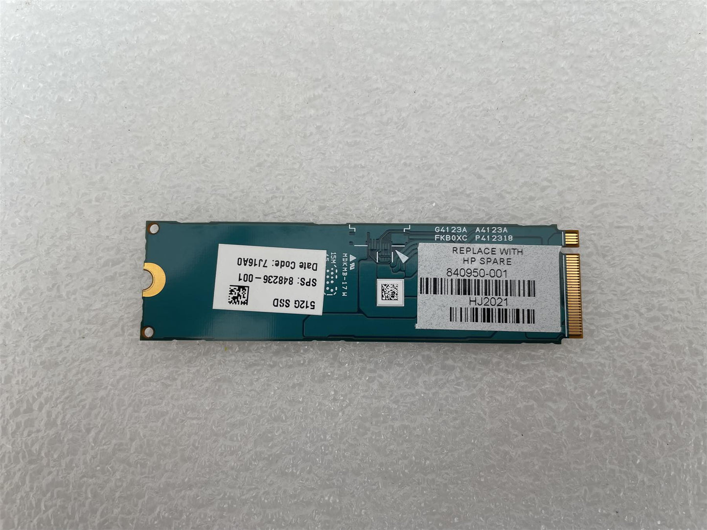 HP 840950-001 Toshiba 512GB M.2 NVMe THNSN5512GPU7 XG3 SSD Solid State Drive NEW