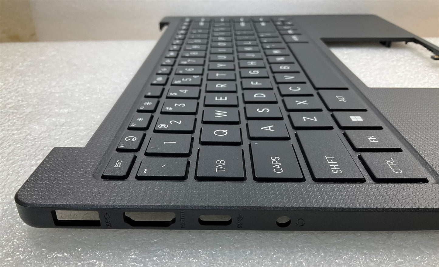HP 14-EM 14-EP N39733-B31 N35873-B31 US International Keyboard Palmrest NEW