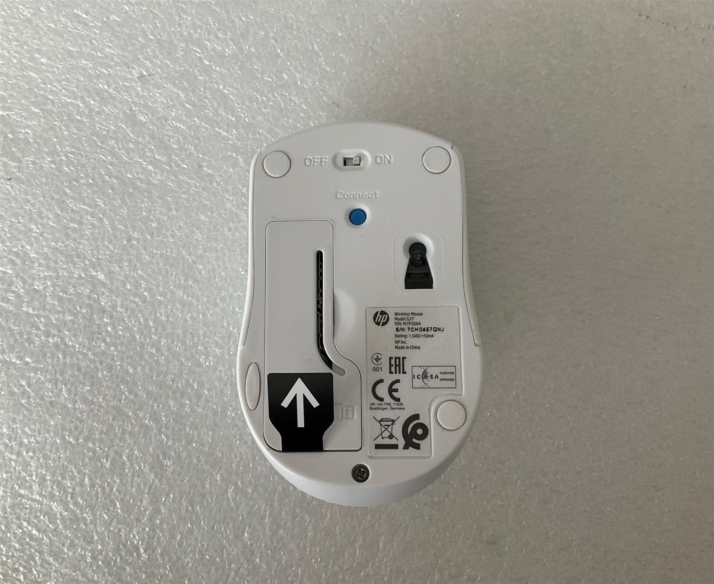 For HP 230 C2710 M7P30AA#A2M USB Wireless Mouse Only G3T Genuine Original NEW