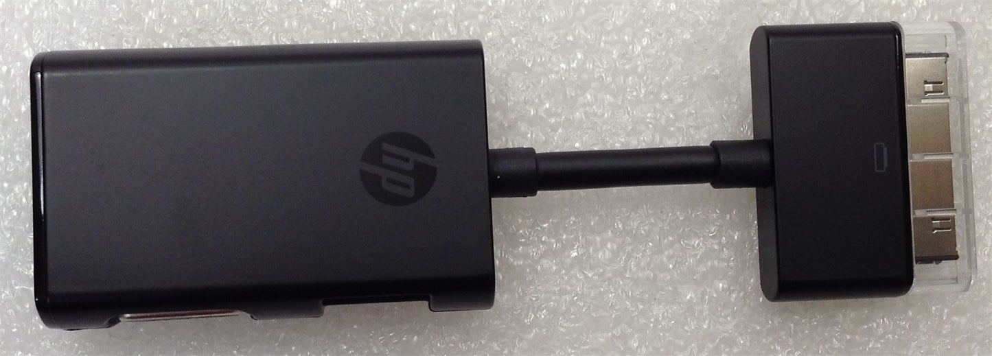 HP ELITEBOOK FOLIO 1040 G1 PCNB Dock Connector to Ethernet VGA Adapter 762738-002 797848-001 NEW