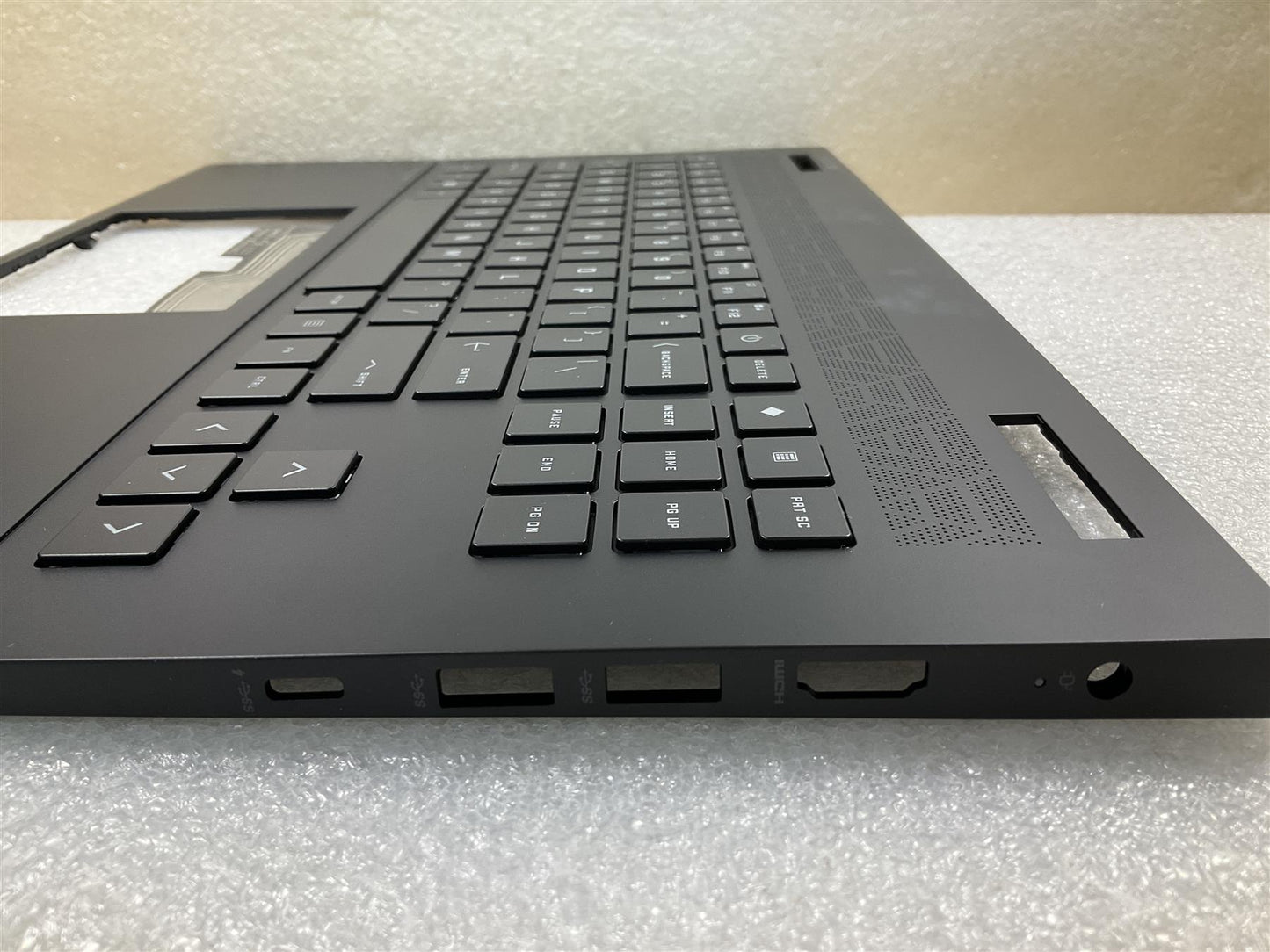 HP Omen 16-W 16T-W N50593-B31 N45346-B31 US int. English International also named dutch Keyboard Palmrest NEW