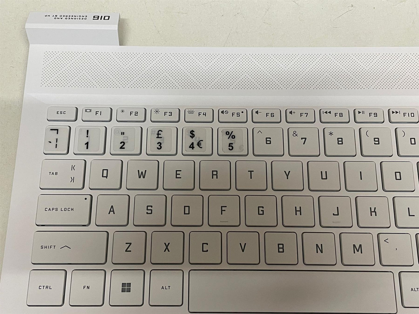 HP VICTUS 16-D 16-E M76861-031 M75756-031 UK English Keyboard Palmrest Sticker