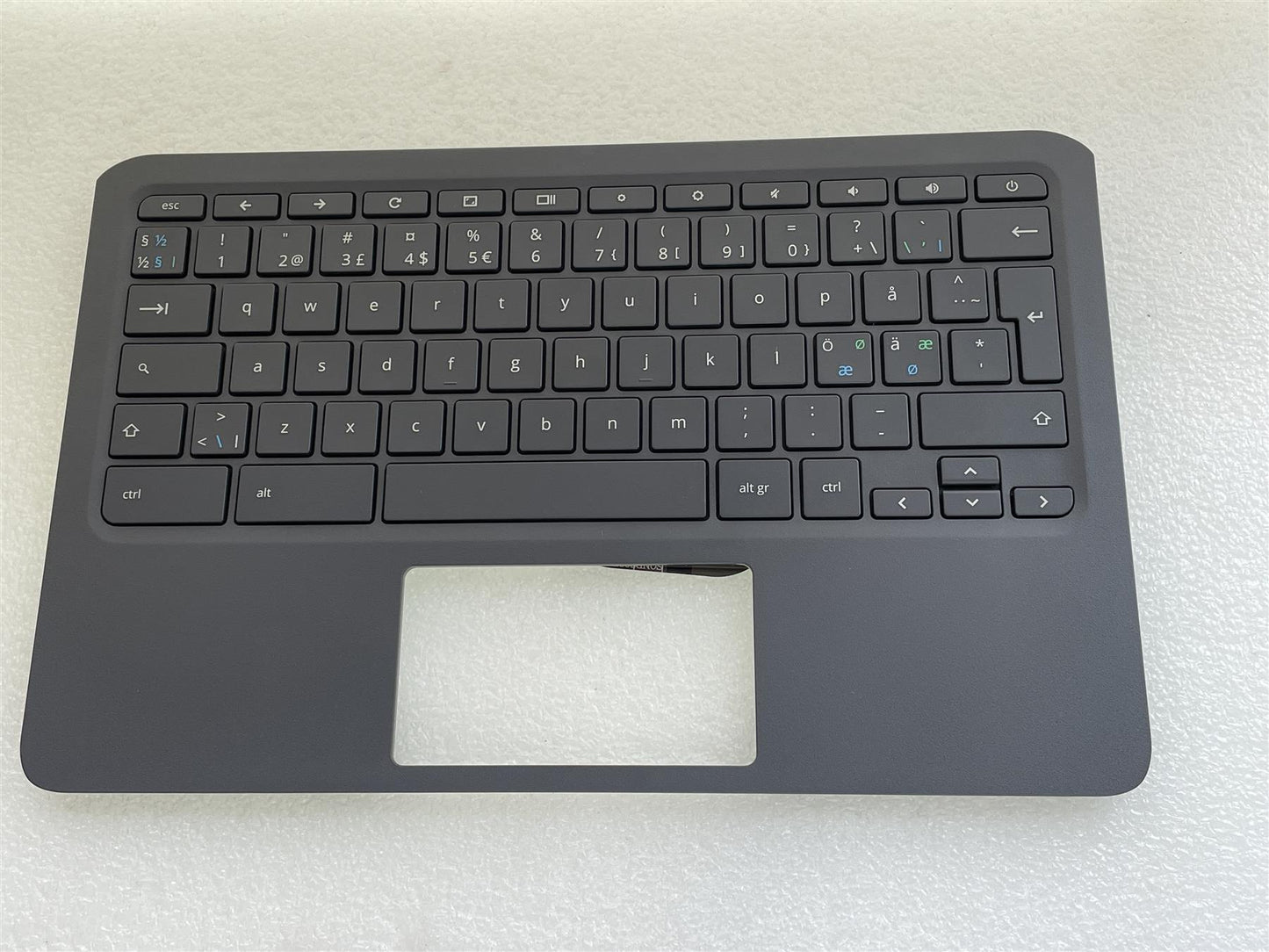 For HP Chromebook 11A G6 L52192-DH1  Keyboard Palmrest Nordic Genuine NEW