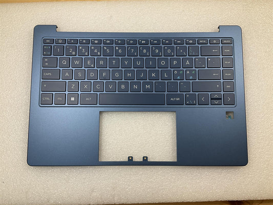 HP 14-EE 14T-EE N47893-DH1 N44105-DH1 Danish Finnish Norwegian Keyboard Palmrest
