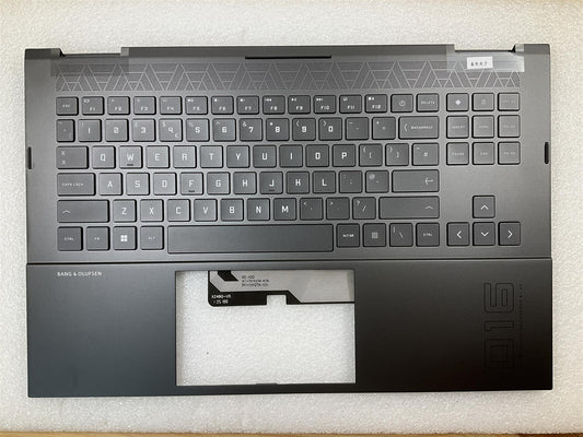 HP OMEN 16-C M76273-031 M57199-031 UK English Keyboard Palmrest 4 ZONE RGB NEW