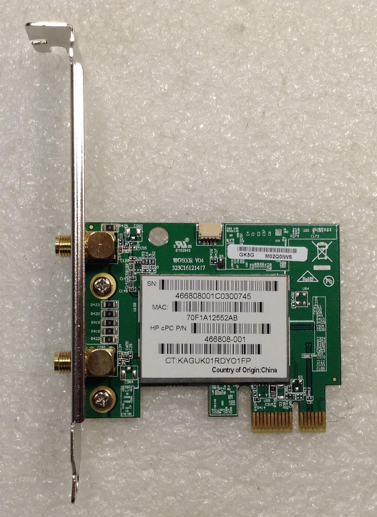 HP 402 G1 4300P 500b 505b 6300p 6305p 8000 6000 538048-001 Wireless Card NEW