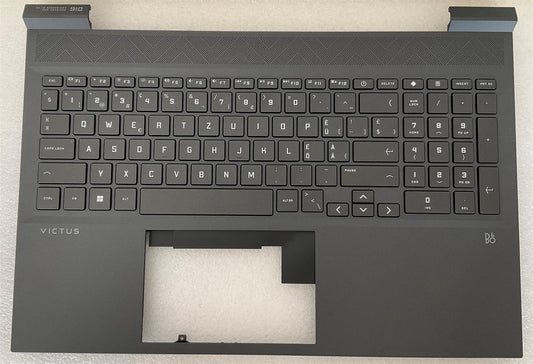 HP VICTUS 16-D 16-E M75709-BG1 M54738-BG1 M41885-BG1  SWISS Switzerland Keyboard Palmrest