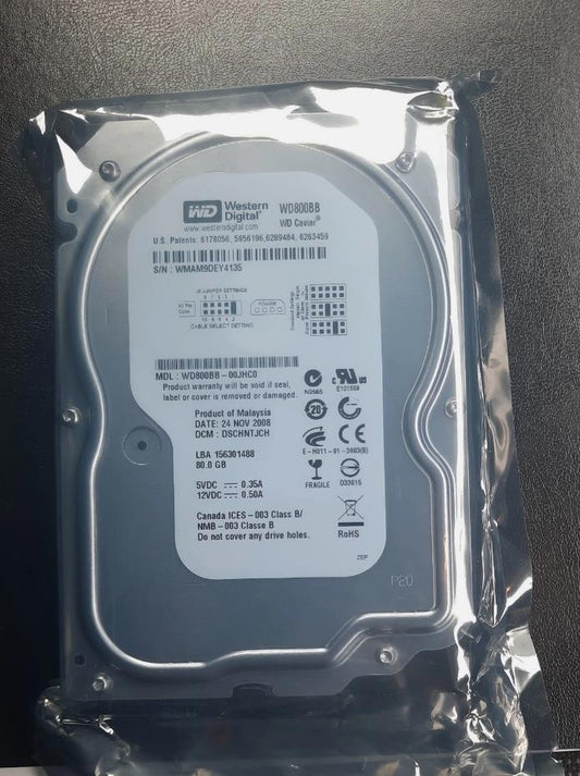 80GB 80 GB IDE 3.5 HDD Hard Disk Drive IDE ATA PATA Paralel ATA  EIDE ATA-100