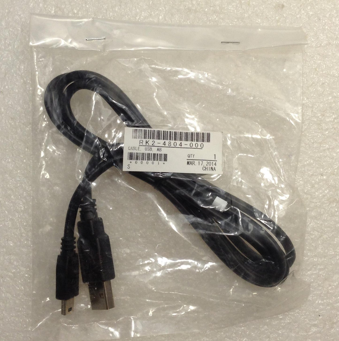 HP Color LaserJet M855+ M855dn M855xt+ M855xh Printer RK2-4804-000CN USB Cable