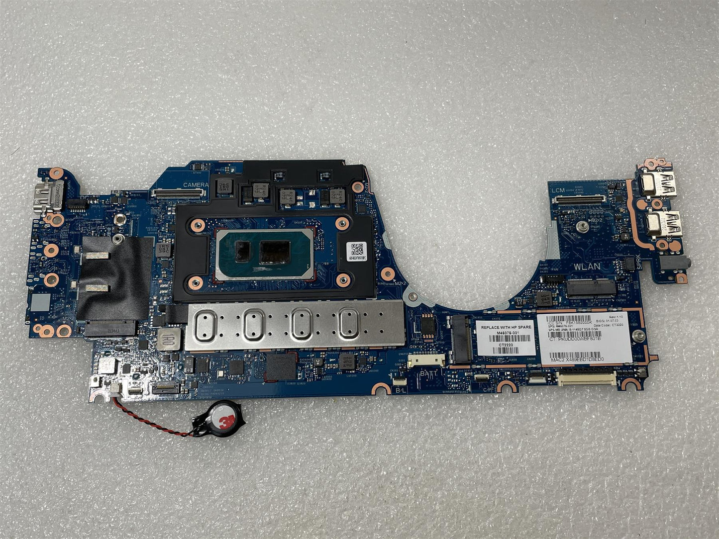 For HP EliteBook x360 830 G8 Motherboard M46076-001 UMA NEW - We sending M46084