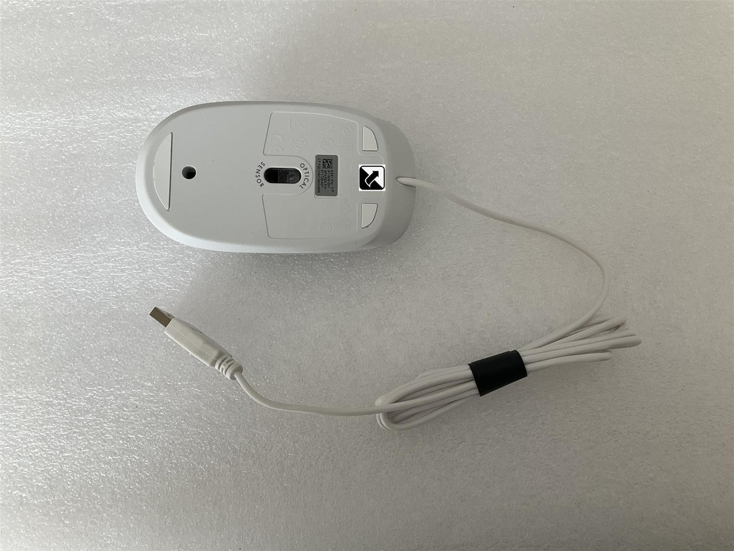 HP 911505-001 911728-001 USB Wired Grey Optical Mouse v2 Genuine Original NEW