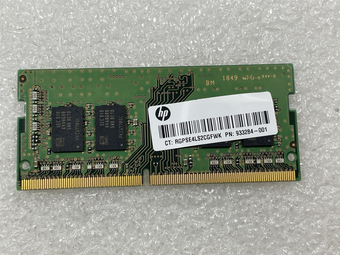 For HP 866267-001 Samsung M471A1K43DB1-CTD RAM Memory 8GB DDR4 2666V PC4 NEW