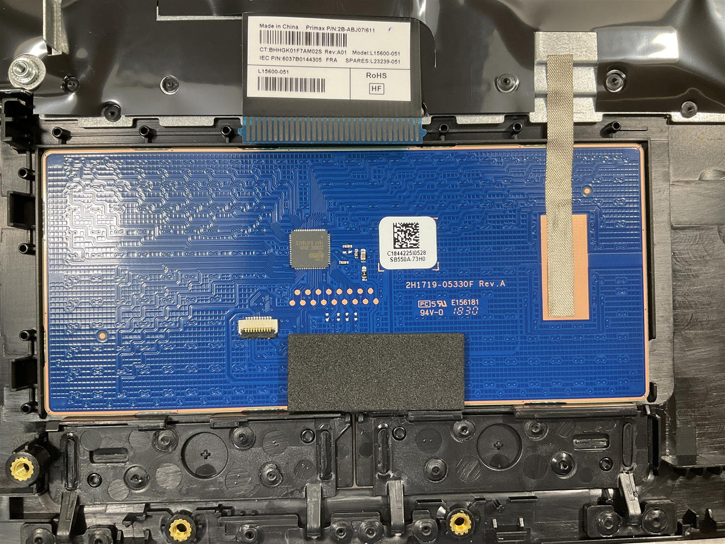 HP 14-CM 14G-CX 14Q-CY 14Z-CM L48769-051 L48210-051 French FR Palmrest Keyboard