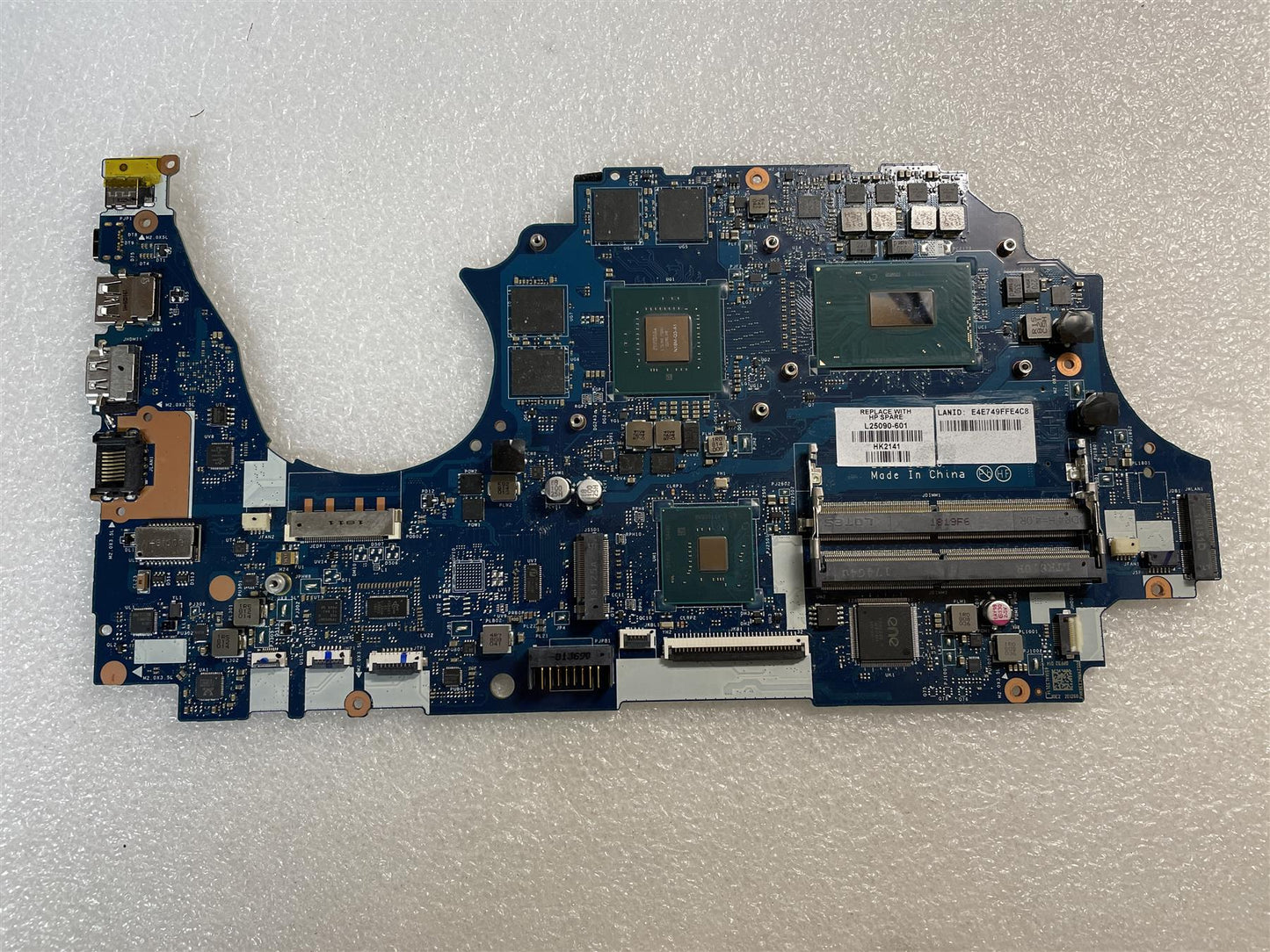 For HP ZBook 15v G5 Motherboard L25090-601 L25090-001 Intel Core i5-8300H DSC NEW
