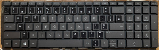 for HP Spectre x360 15-EB M00248-031 L95657-031 English UK Keyboard with Sticker NEW