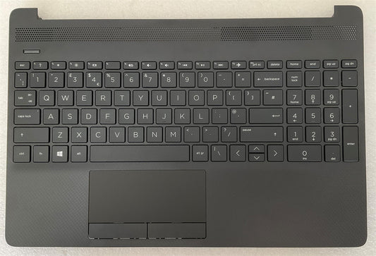 For HP 15-DW 15S-DY 15S-DU 250 255 G8 G9 L97982-031 L94460-031 UK English Keyboard Palmrest NEW