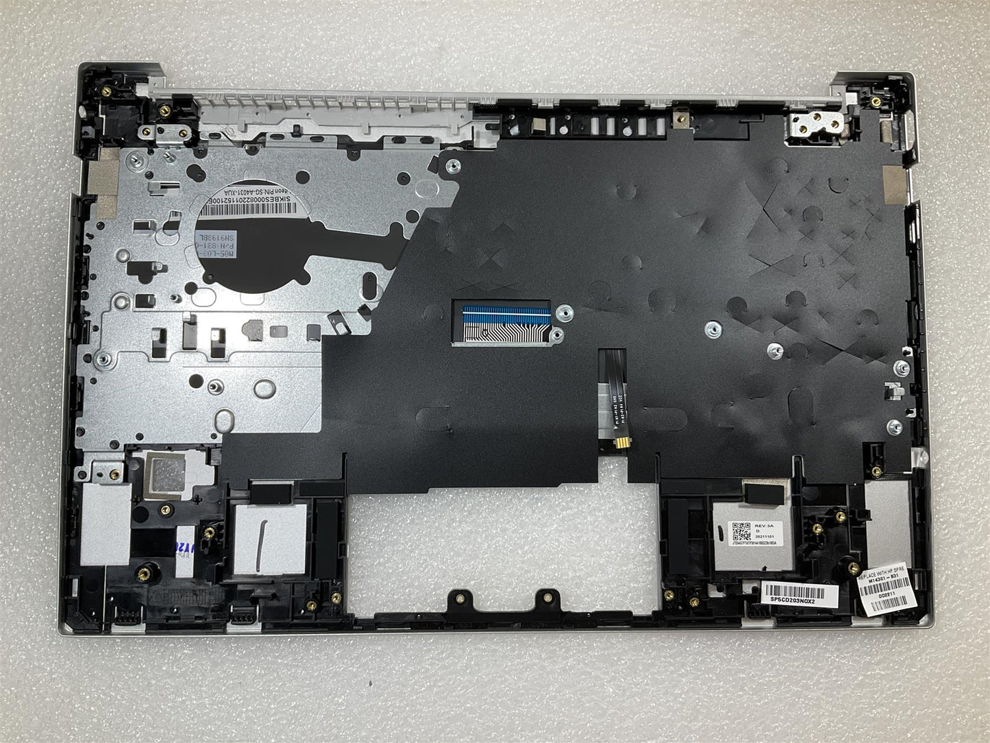 HP Pavilion 13-BB M29289-B31 M14301-B31 US int. English International also named dutch Keyboard Palmrest NEW