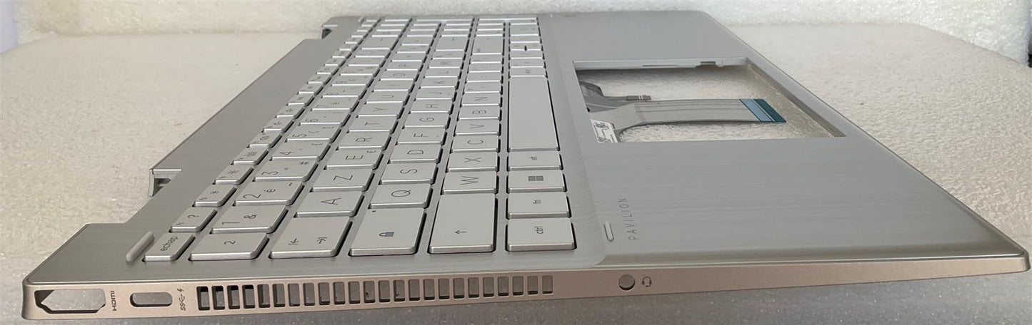 HP PAVILION X360 15-ER M48856-051 M45129-051 French FR Keyboard Palmrest NEW
