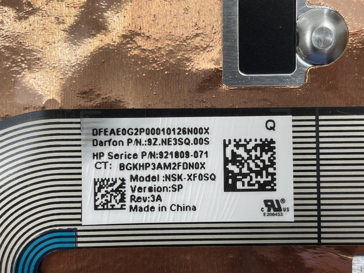 For HP Chromebook x360 11 G1 EE 927658-071 Spanish Español Palmrest Keyboard NEW