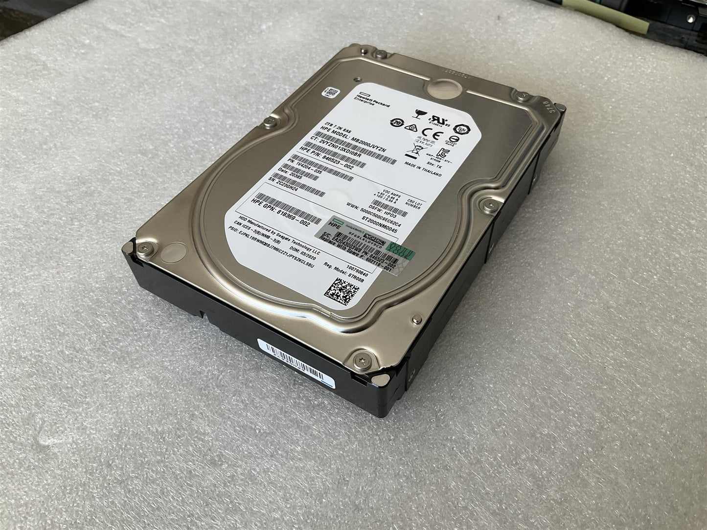 HP 846523-002 MB2000JVYZN Seagate ST2000NM0045 HDD Hard Disk Drive 2TB SAS NEW