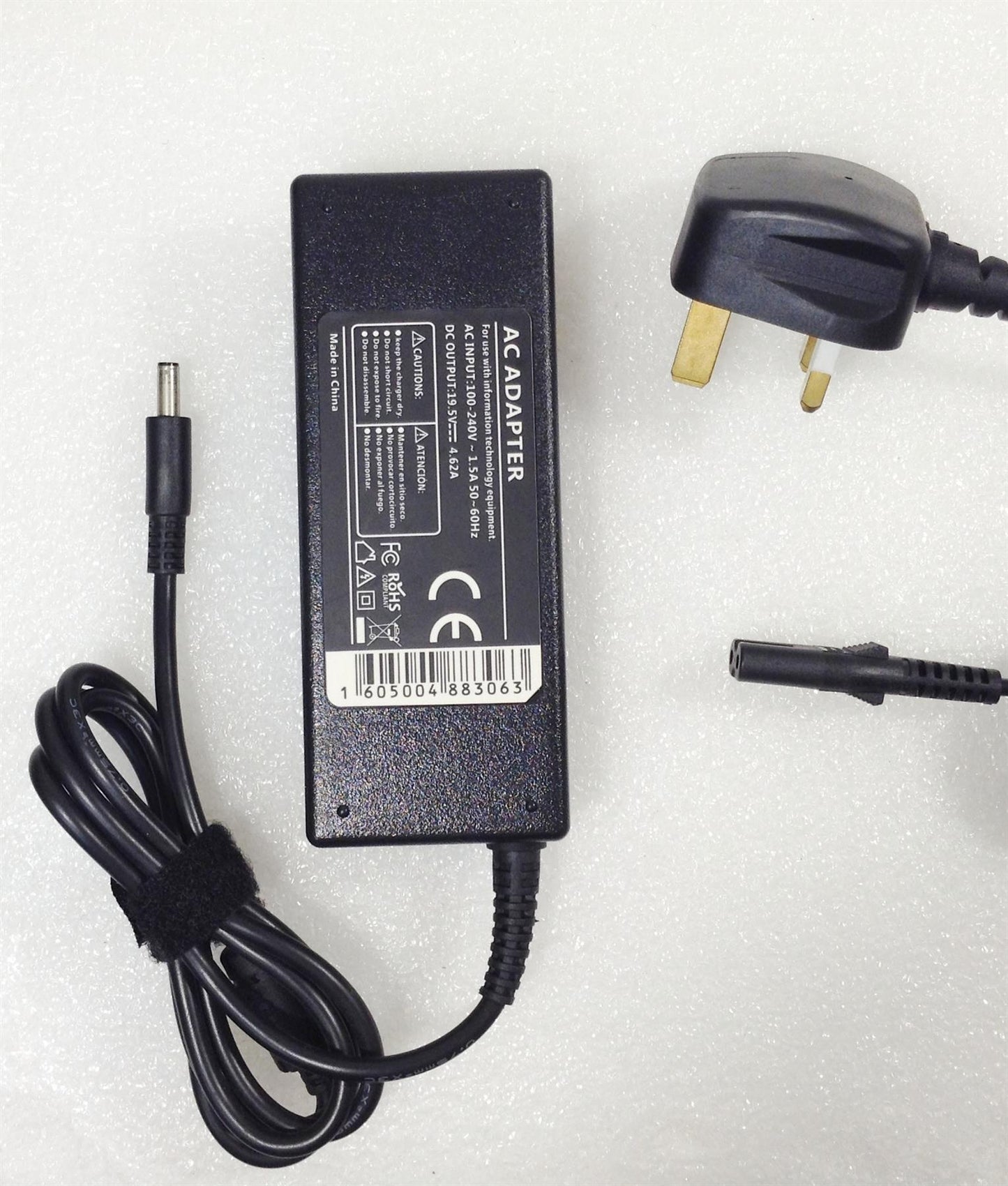 for HP Laptop 19.5V 4.62A 90W Laptop AC Adaptor Charger also For Dell