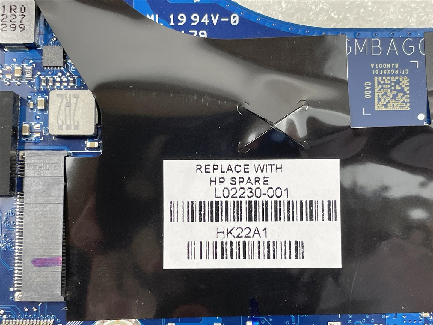 For HP EliteBook 1040 G4 L02230-001 601 sending L02232-001 Motherboard Intel i7-7820HQ 16GB RAM NEW - -  We are sending L02232-001 with i5 processor