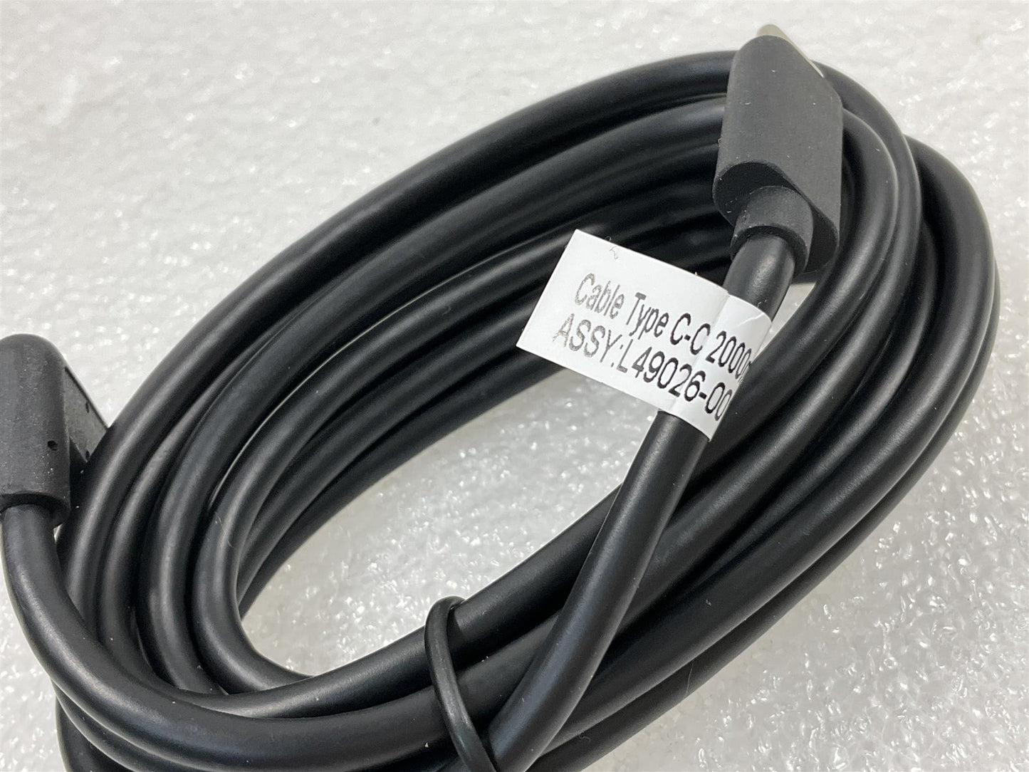 For HP L49193-001 Type C to Type C Original Cable Lead 2M Black L49026-001 NEW