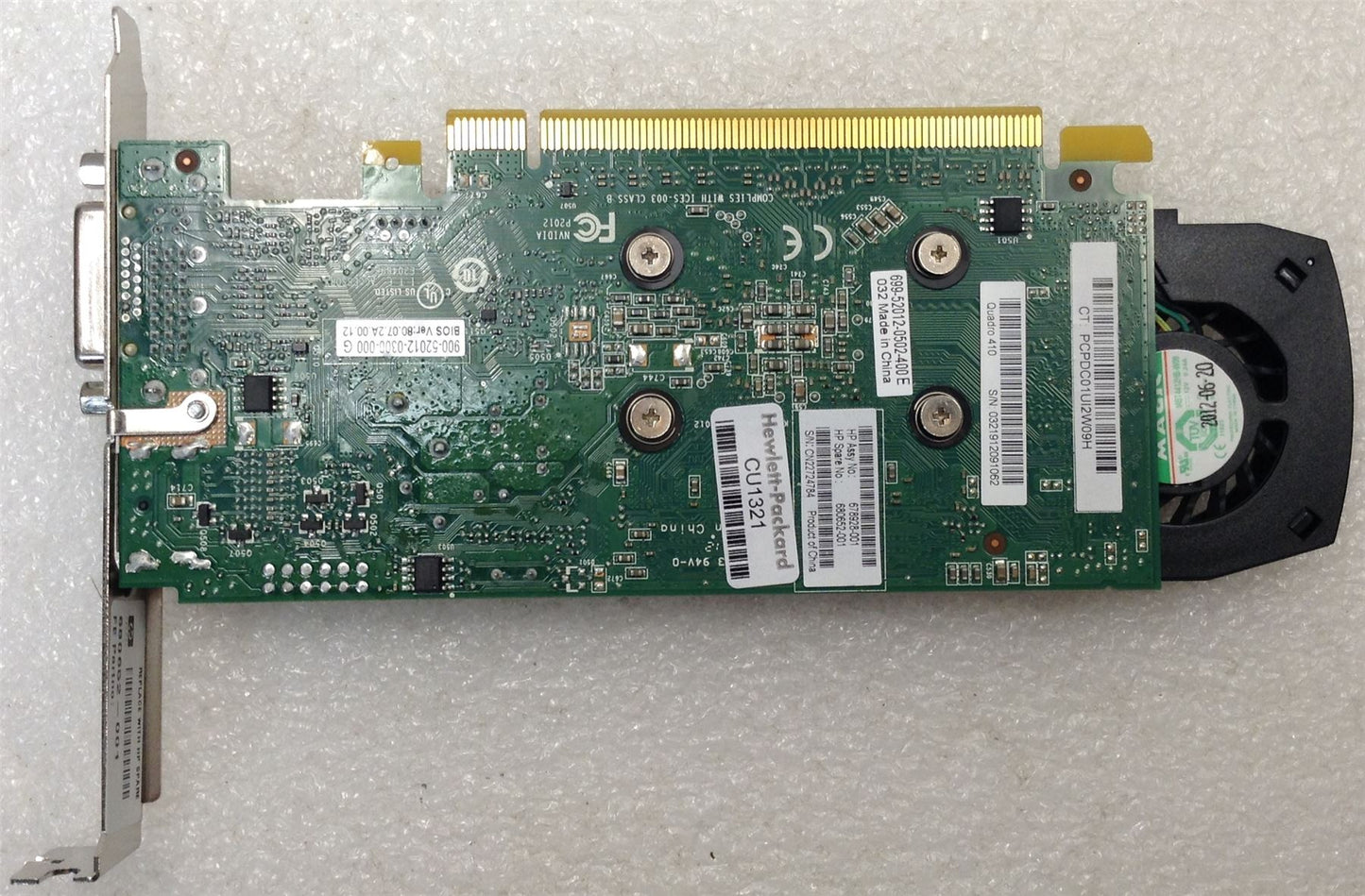 NVIDIA 410 512MB DDR3 memory Graphics W8P64DGW7P64WS 680652-001 680652 001 Graphic Card Pcie W8.1P64DGW7P64 WS NEW