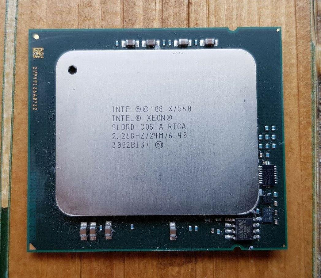 Intel  X7560 Xeon 8-Core 2.26GHz 24M 6.40GT/s Socket 1567 CPU