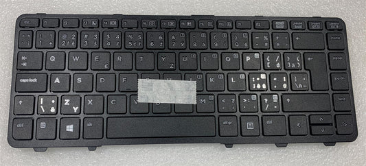 HP ProBook 640 645 G1 738688-FL1 Czech Republic Slovakia Keyboard Pointing Stick