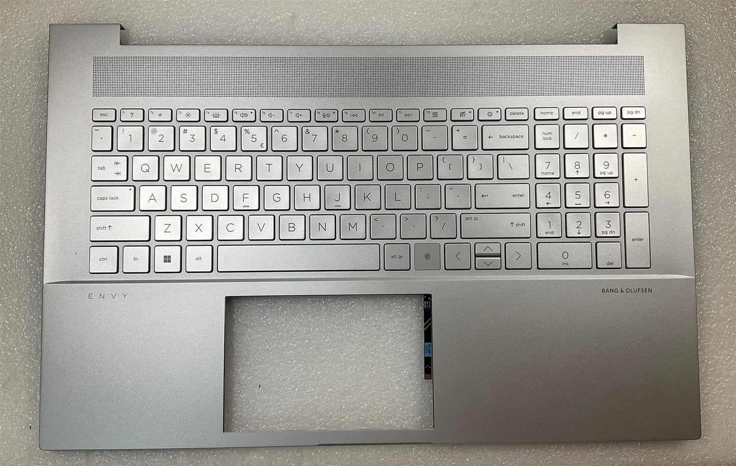 HP ENVY 17-CH 17-CK M51927-B31 M45795-B31 US int. English International also named dutch Keyboard Palmrest NEW